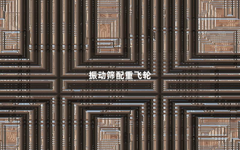 振動(dòng)篩配重飛輪